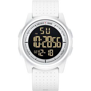 Ultra-Thin Minimalist Sports Waterproof Digital Watches Men with Wide-Angle